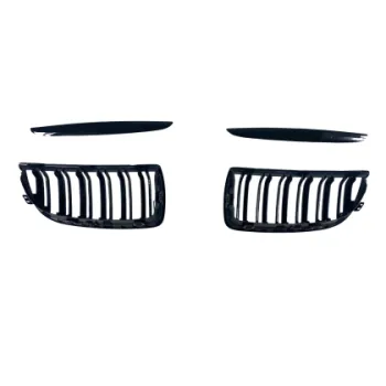 Μάσκα για BMW E90 (2005-2008) - διπλές γυαλιστερές - 2τμχ.