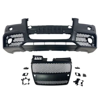 Προφυλακτήρας εμπρός για Audi A4 B7 8E (2004-2008) - S-Line Design με ανοίγματα για parktronic  και πιτσιλίθρες