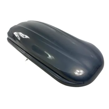Μπαγκαζιέρα οροφής Junior Altro 185x80x41cm με διπλό άνοιγμα με κλειδί, 460 λίτρα - Γκρι υαλιγστερή