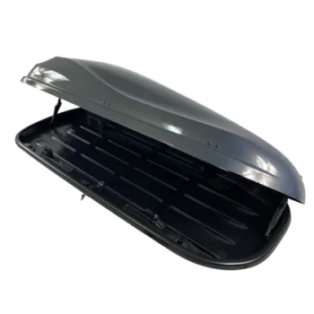 Μπαγκαζιέρα οροφής Junior Altro 185x80x41cm με διπλό άνοιγμα με κλειδί, 460 λίτρα - Γκρι υαλιγστερή