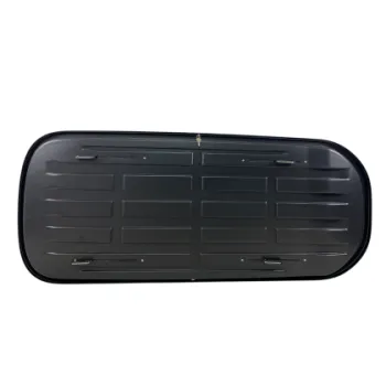 Μπαγκαζιέρα οροφής Junior Altro 185x80x41cm με διπλό άνοιγμα με κλειδί, 460 λίτρα - Γκρι υαλιγστερή