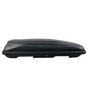 Μπαγκαζιέρα οροφής Junior Xtreme 2 195x78x39cm με διπλό άνοιγμα και κλειδί, 445 λίτρα - μαύρη