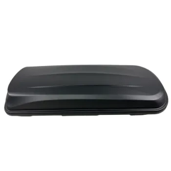 Μπαγκαζιέρα οροφής Junior Xtreme 2 195x78x39cm με διπλό άνοιγμα και κλειδί, 445 λίτρα - μαύρη