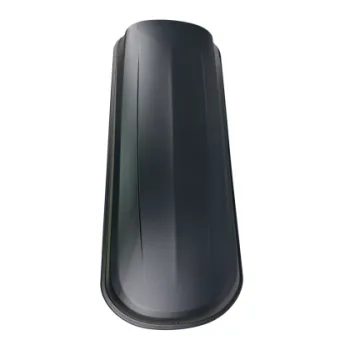 Μπαγκαζιέρα οροφής Junior Xtreme 2 195x78x39cm με διπλό άνοιγμα και κλειδί, 445 λίτρα - μαύρη