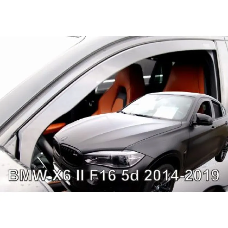 Ανεμοθραύστες για BMW X6 F16 (2014-2019) - 2τμχ. εμπρός
