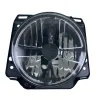 Φανάρια εμπρός με σταυρό Vw Golf II (1983-1993) - chrome ,  χωρίς  λάμπες (Η 4 ) - σετ 2τμχ.