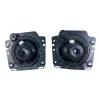 Φανάρια εμπρός με σταυρό Vw Golf II (1983-1993) - chrome ,  χωρίς  λάμπες (Η 4 ) - σετ 2τμχ.