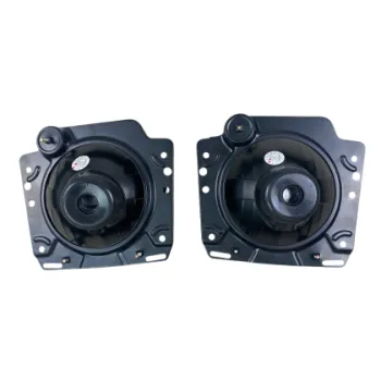 Φανάρια εμπρός με σταυρό Vw Golf II (1983-1993) - chrome ,  χωρίς  λάμπες (Η 4 ) - σετ 2τμχ.