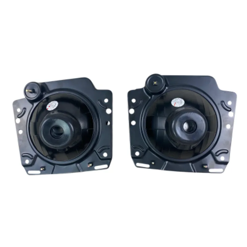 Φανάρια εμπρός με σταυρό Vw Golf II (1983-1993) - chrome ,  χωρίς  λάμπες (Η 4 ) - σετ 2τμχ.