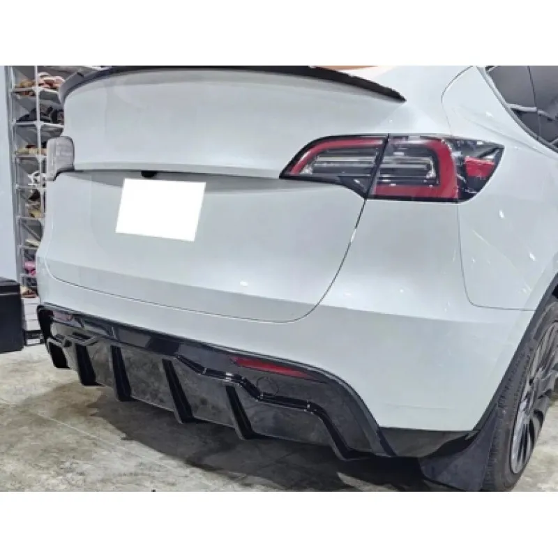 Diffuser προφυλακτήρα Tesla Model Y - μαύρο γυαλιστερό
