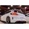 Diffuser προφυλακτήρα Vw Scirocco (2010-2014) Blade - μαύρο γυαλιστερό